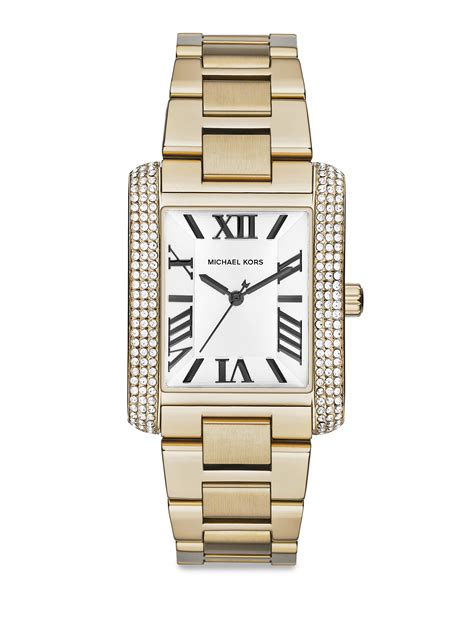 michael kors rectangle watch|michael kors watch clearance sale.